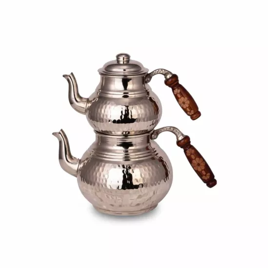 Küçük Boy Dövme Bakır Çaydanlık (EFMR-1502-2)