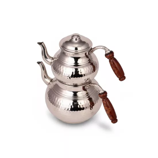 Küçük Boy Dövme Bakır Çaydanlık (EFMR-1502-2)