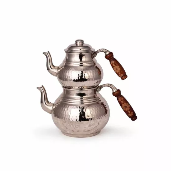 Dövme Bakır Çaydanlık Orta Boy (EFMR-1505-2-60)