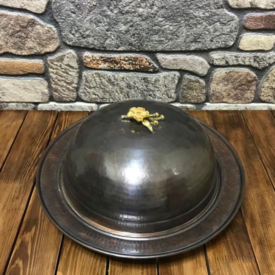 Dövme Bakır Oksitli Pilavlık 33 cm (EFMR-2341-3)