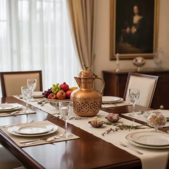 Skoçlu Bakır Osmanlı Sürahi (EFMR-2436-5)