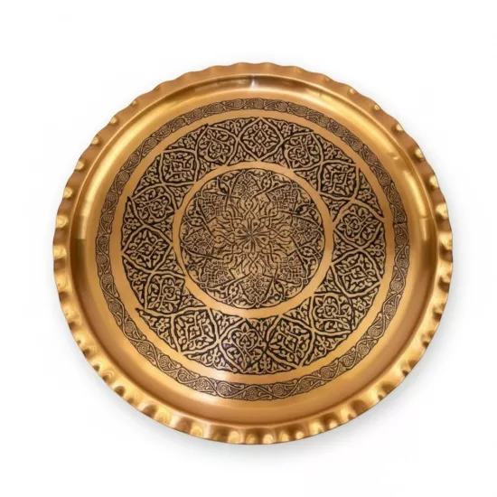 Skoç Eskitme Çirtikli Tepsi 32 cm (EFMR-2952-5)