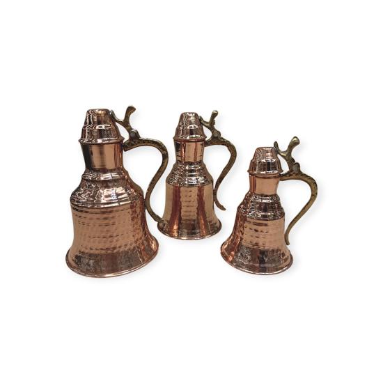 Dekoratif Bakır Güğüm Seti (EFMR-1099-1)