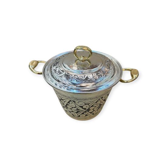 İşlemeli Perde Pilav Tenceresi No:1 (EFMR-2834-41)