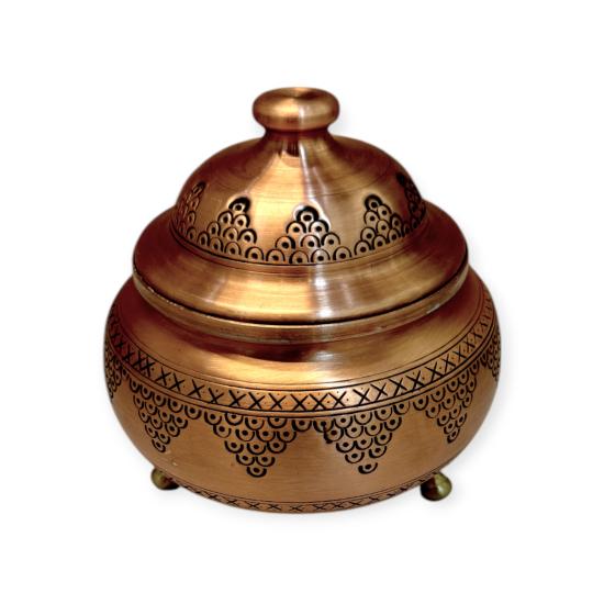 Salkım Desenli Bakır Şekerlik (EFMR-2650-5)