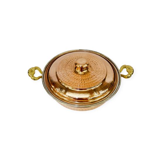 Kapaklı Derin Bakır Tava 5 No (EFMR-2743-1)