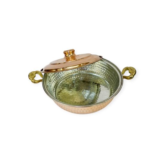 Kapaklı Derin Bakır Tava 6 No (EFMR-2744-1)