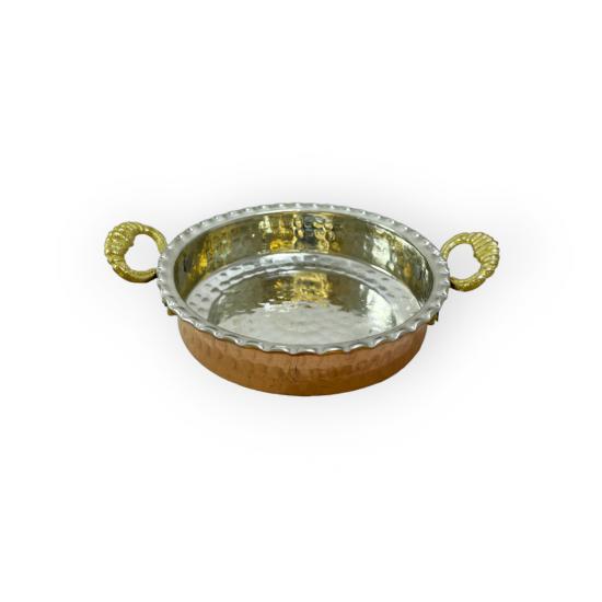 Mini Bakır Tava 4 Adet (EFMR-2024-14)