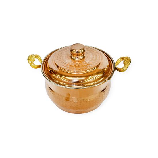 Maraş Bakır Güveç Tencere No: 3 (EFMR-2832-13)