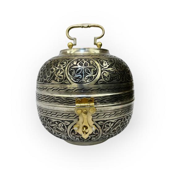 İşlemeli Bakır Ekmeklik (EFMR-1010-4)