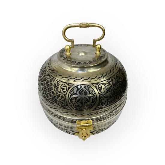 İşlemeli Bakır Ekmeklik (EFMR-1010-4)