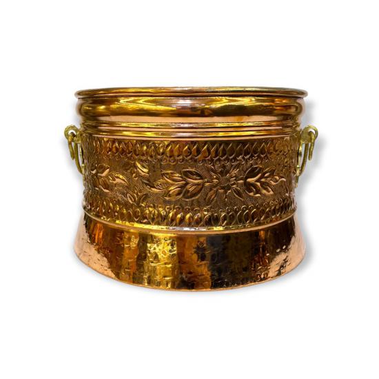 Bakır İşlemeli Köpük Kazanı (EFMR-3618-1)