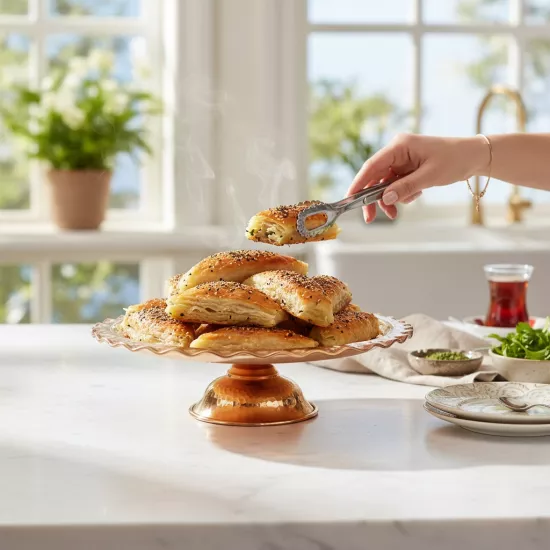 İşlemeli Bakır Pastalık No: 2 (EFMR-2338-12)