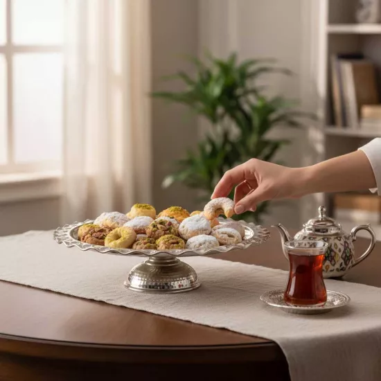 İşlemeli Bakır Pastalık No: 2 (EFMR-2338-22)