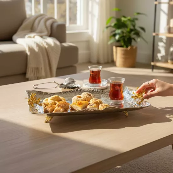 Bakır Sunum Tepsisi No: 2 (EFMR-2358-22)