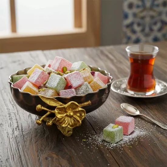 Japon Güllü Fırfırlı Bakır Şekerlik Oksitli (EFMR-2616-3)