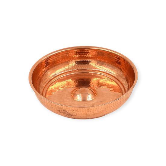 Dövme Bakır Hamam Tası (EFMR-3511-1)
