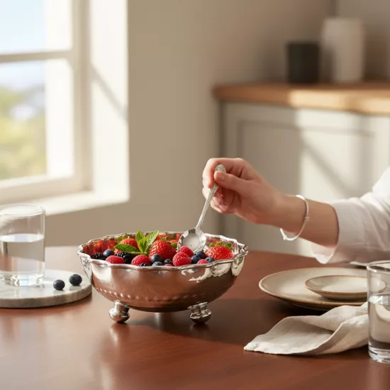 Dövme Bakır Meyvelik, Salata Kasesi (EFMR-1820-6)