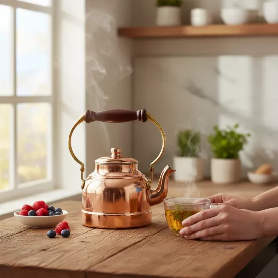 Nostalji Bakır Demlik (EFMR-1544-1)