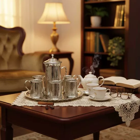 Markasi El Dövme Sürahi Takımı (EFMR-2438-2)