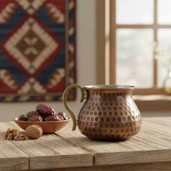 Oksitli Mini Bakır Bardak (EFMR-2227-3)