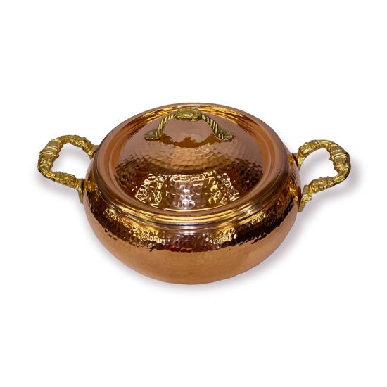 Dövme Bakır Trabzon Güveci 18 cm (EFMR-2821-1)
