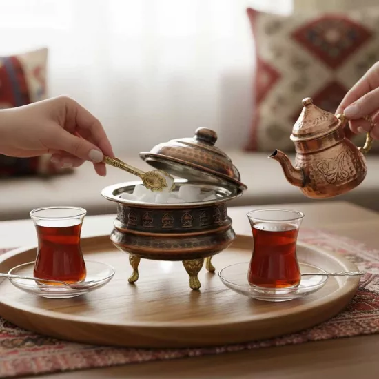 Bakır Mardin Şekerliği No: 2 (EFMR-2643-32)