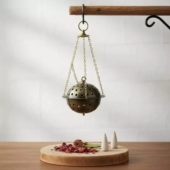 Zincirli Oksitli Bakır Fener No: 2 (EFMR-3806-3)