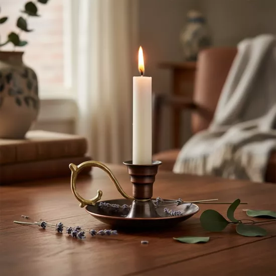 Oksideli Bakır Düz Şinanay Mumluk (EFMR-1091-3)