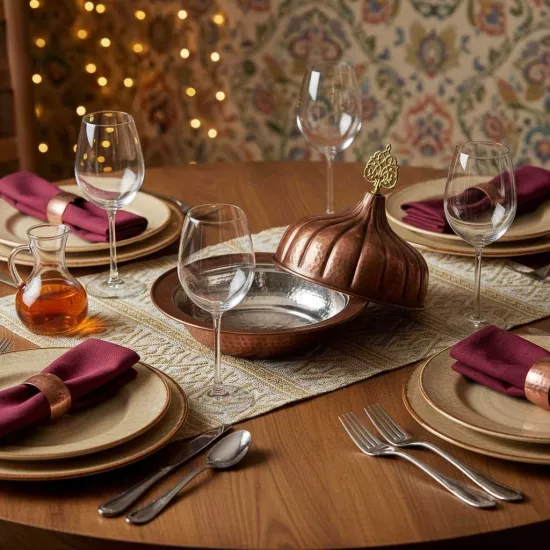 Paşa Çadırı Bakır Kapaklı Sahan (EFMR-2368-3)