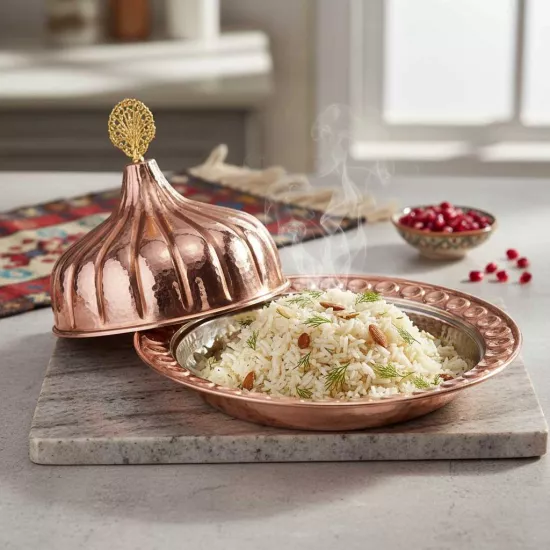 Paşa Çadırı Bakır Kapaklı Sahan (EFMR-2368-1)