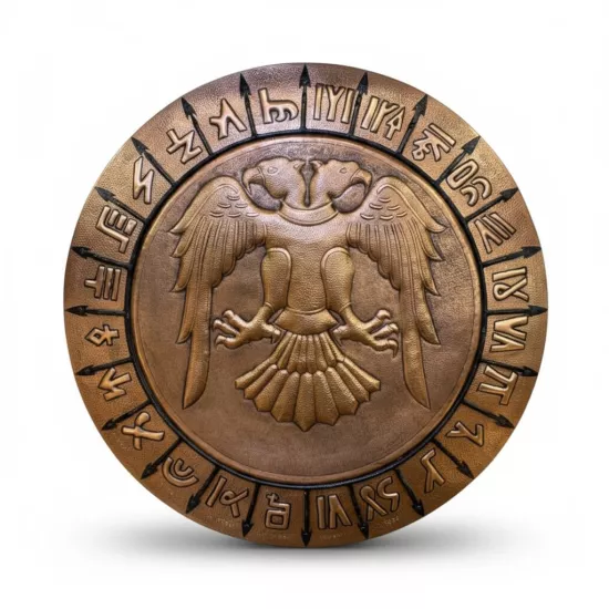 Selçuklu Kartalı Bakır Tablo 60 cm (EFMR-9000)