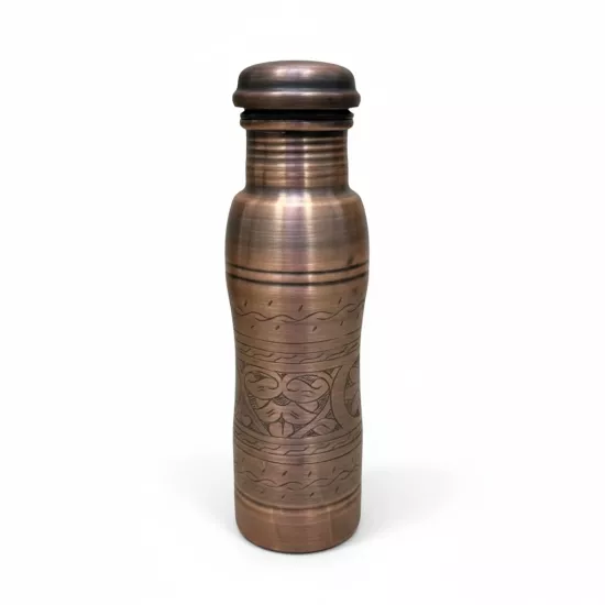 El İşlemeli Oksitli Bakır Matara (EFMR-3204-3)