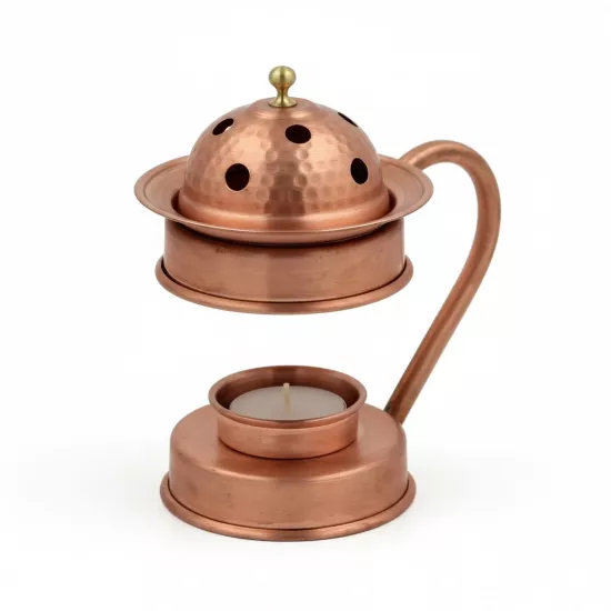 Skoçlu Aromaterapi Bakır Buhurdanlık (EFMR-1083-5)