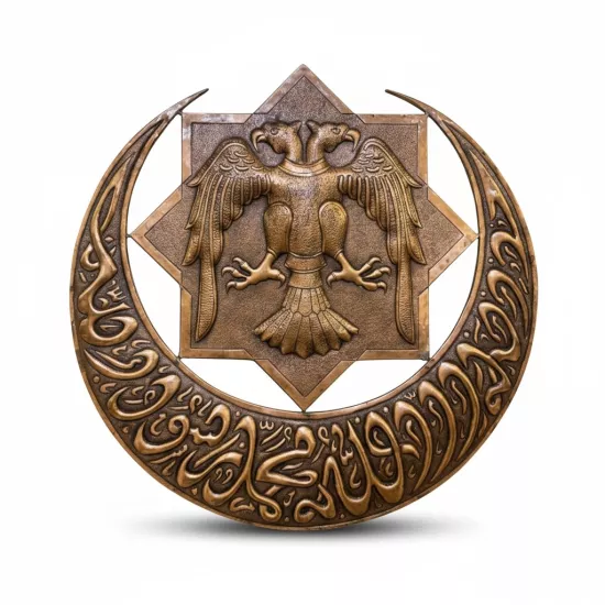 Hilal, Kelime-i Tevhit ve Selçuklu Motifli Duvar Panosu (EFMR-9008)