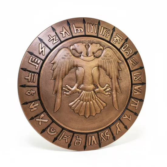 Selçuklu Kartalı Bakır Tablo 60 cm (EFMR-9000)