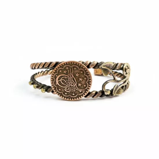 Tuğralı Bakır Bileklik (EFMR-6137-3)