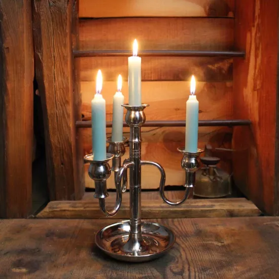 Dört Kollu Bakır Şamdan  (EFMR-3601-2)