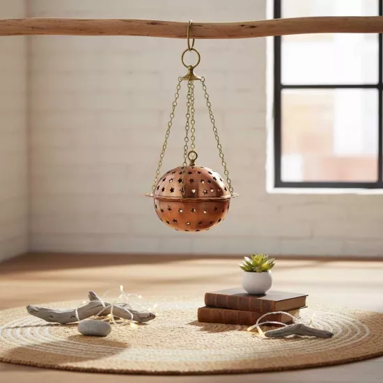 Zincirli Bakır Fener No: 2 (EFMR-3806-5)