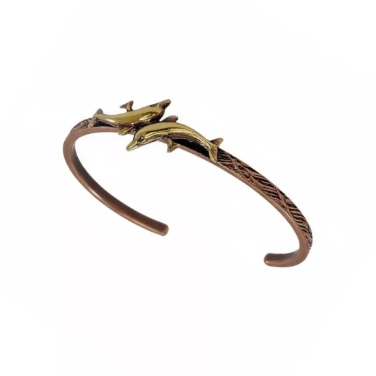 Yunus Figürlü Bakır Bileklik (EFMR-6099-3)